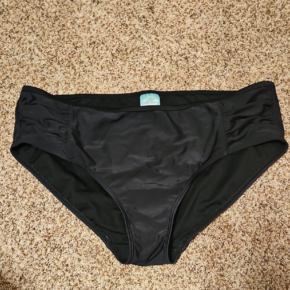 Women's Black Swim Bottoms